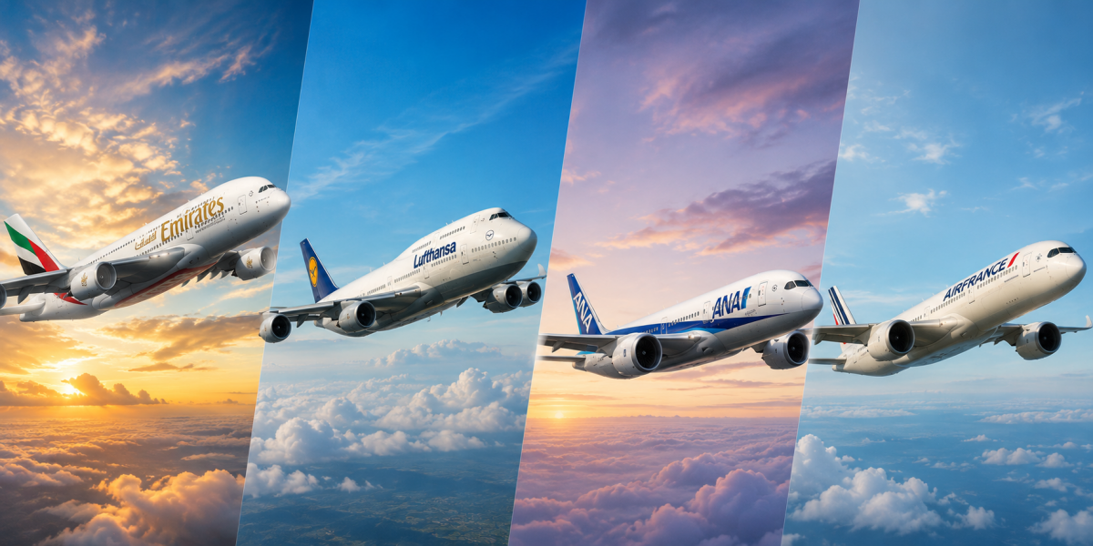 Why Travelers Go Out of Their Way to Fly the Airbus A380 and Boeing 747